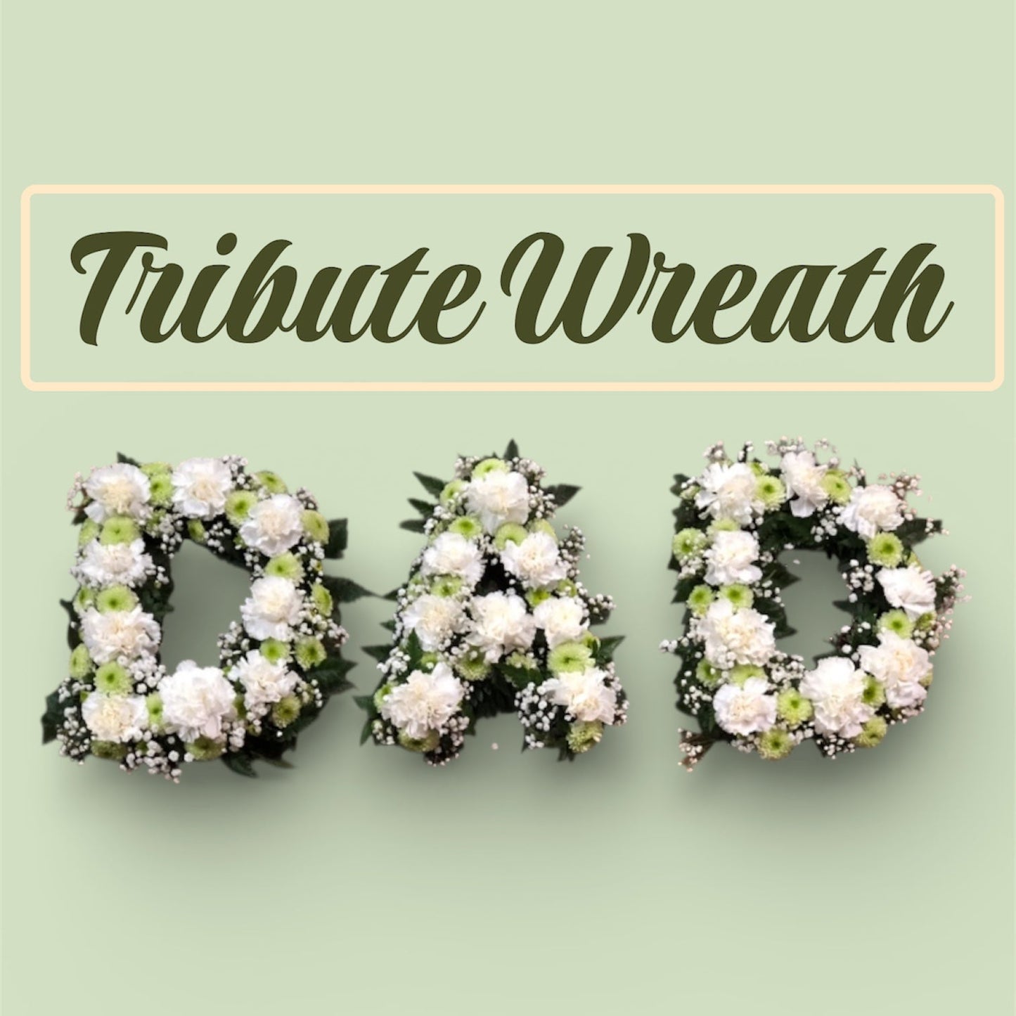 Funeral tribute "DAD"