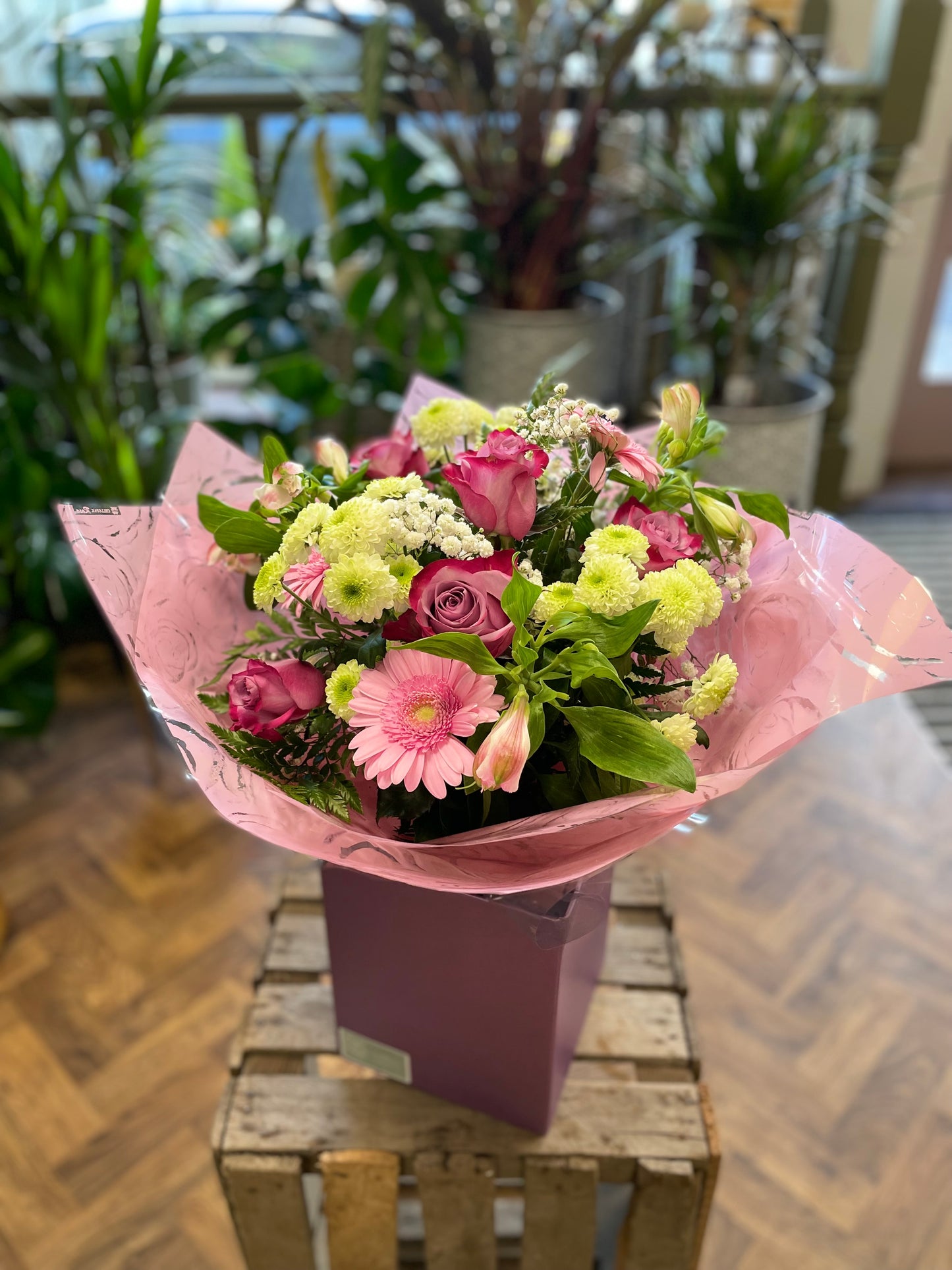 Germini and Rose bouquet