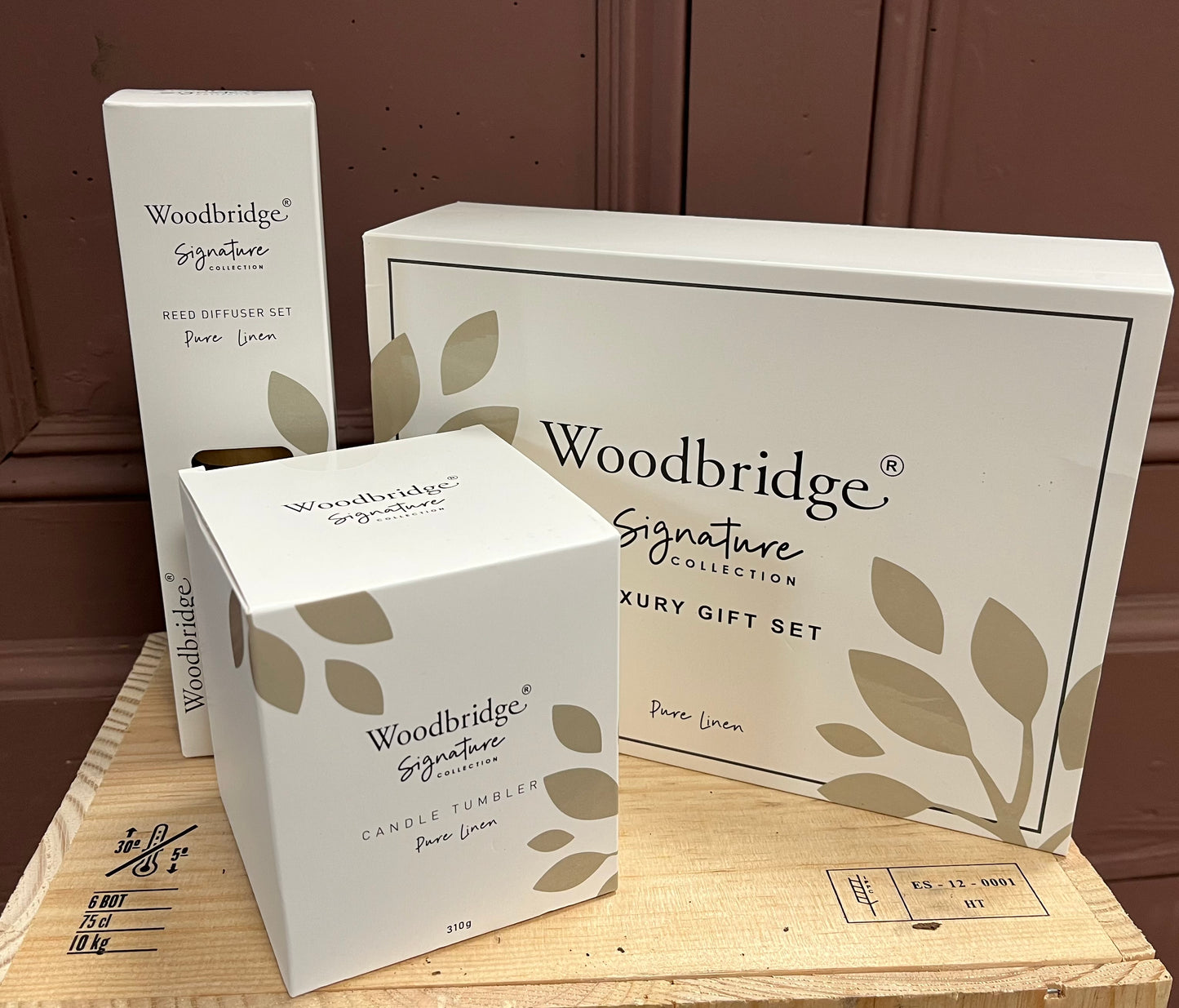 Woodbridge signature collection Reed diffuser set